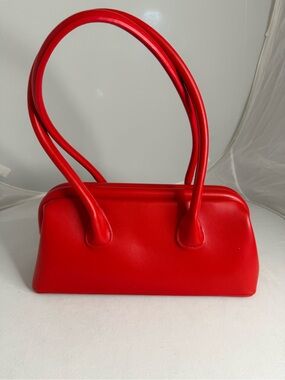 Red Boat style Wide Mini shoulder bag
